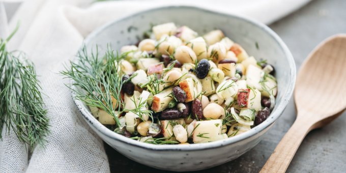 salade de flageolet trendy