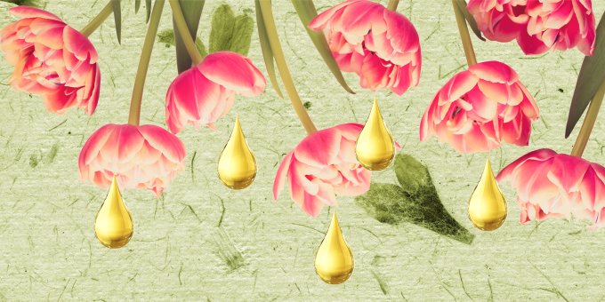 Huile essentielles printemps